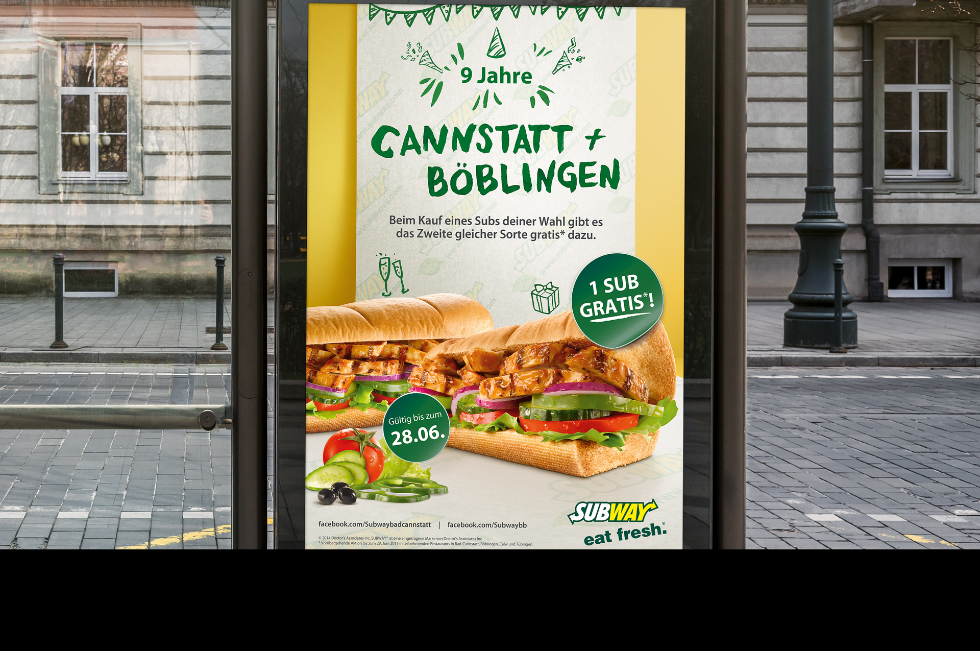 Dhoch3 Referenz: Subway